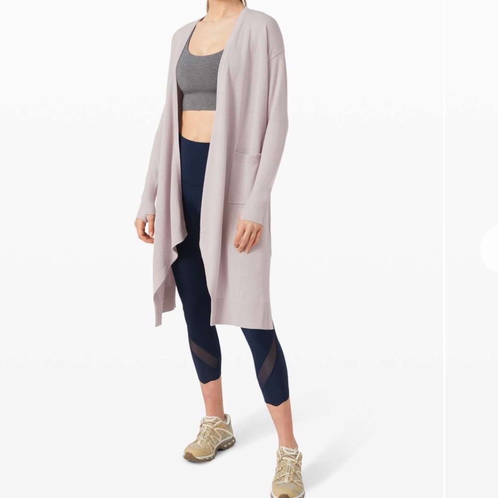 Lululemon Lunar Lengths Wrap Sweater 4